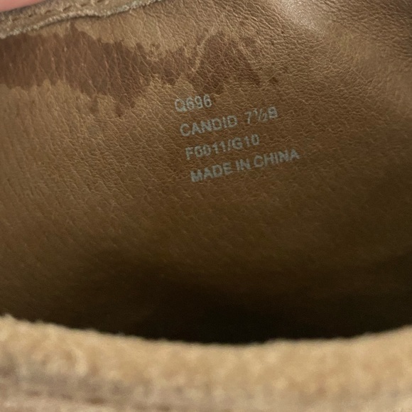 Coach Candid Suede Knee High Wedge Boots Sz 7.5 - Picture 8 of 11